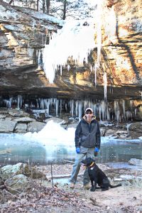 Erick & Zippy @ Bork Falls January 10 2015